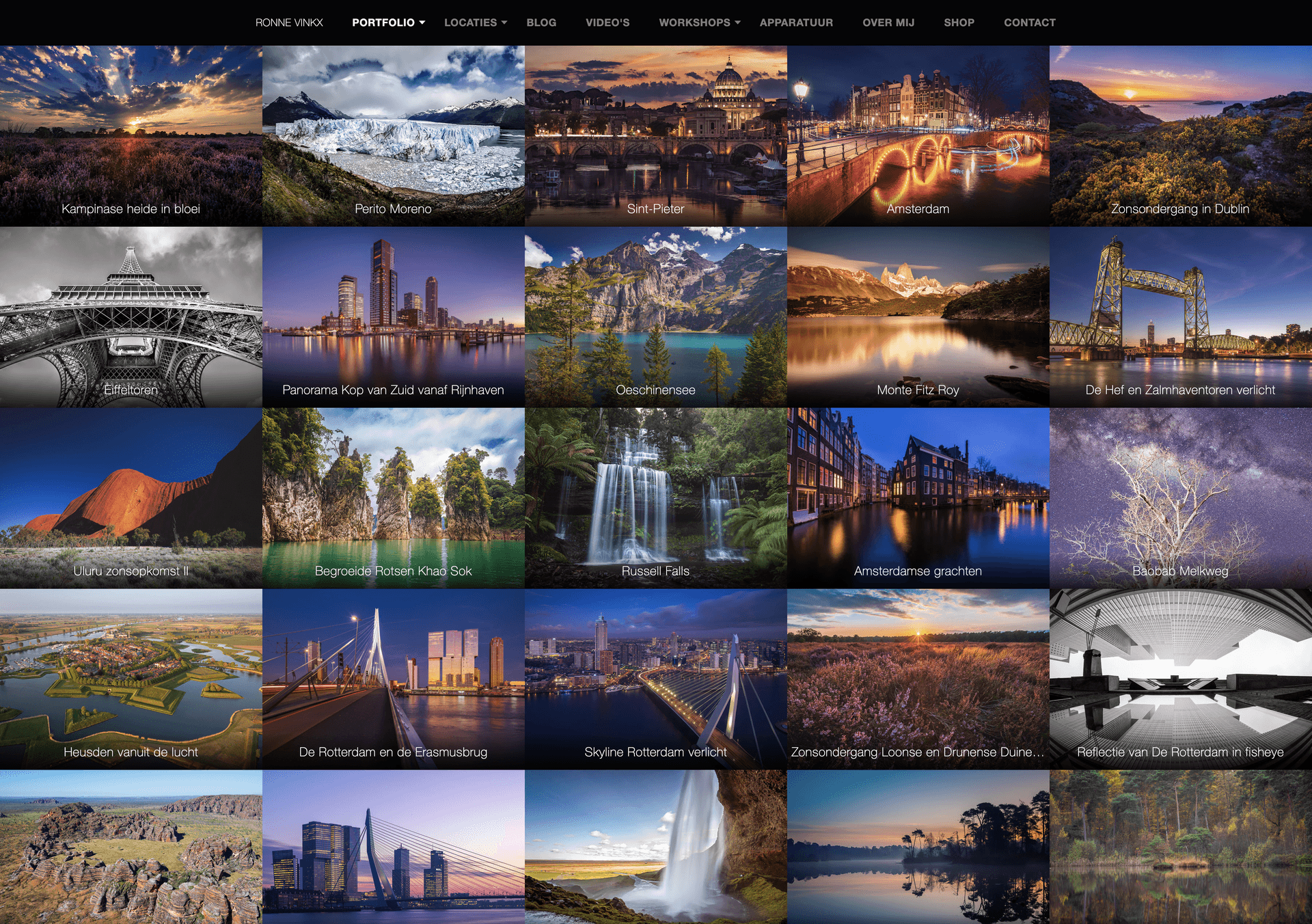 Ronne Vinkx Homepage