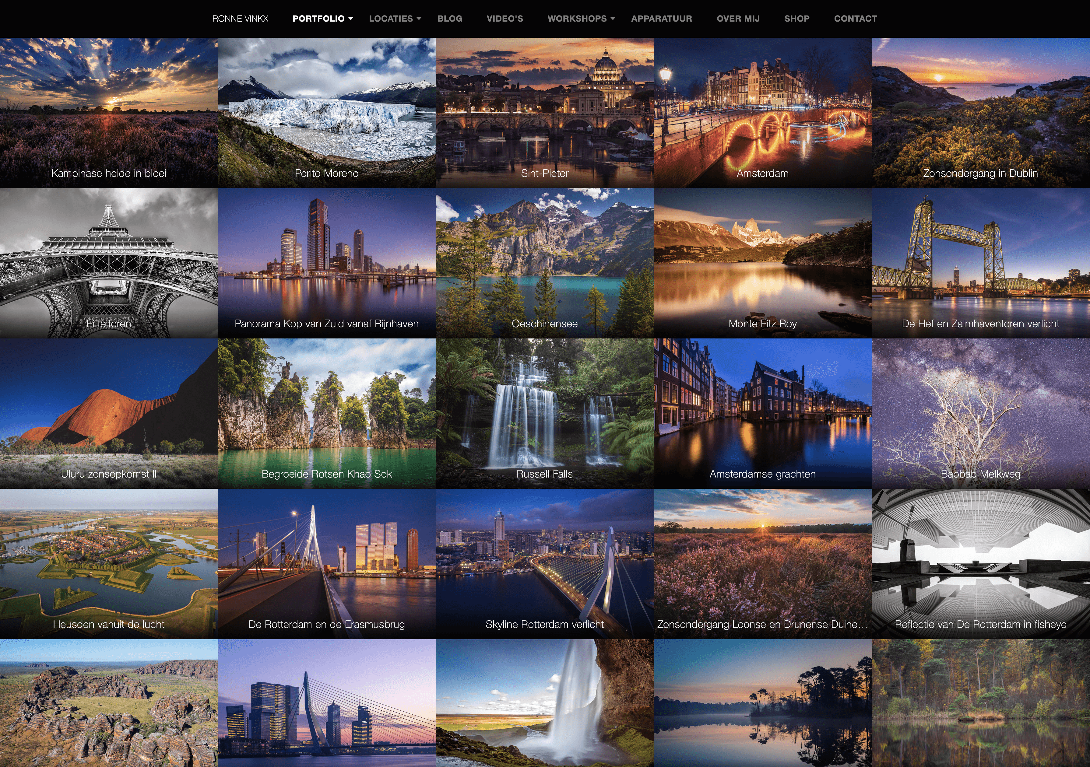 Ronne Vinkx Homepage