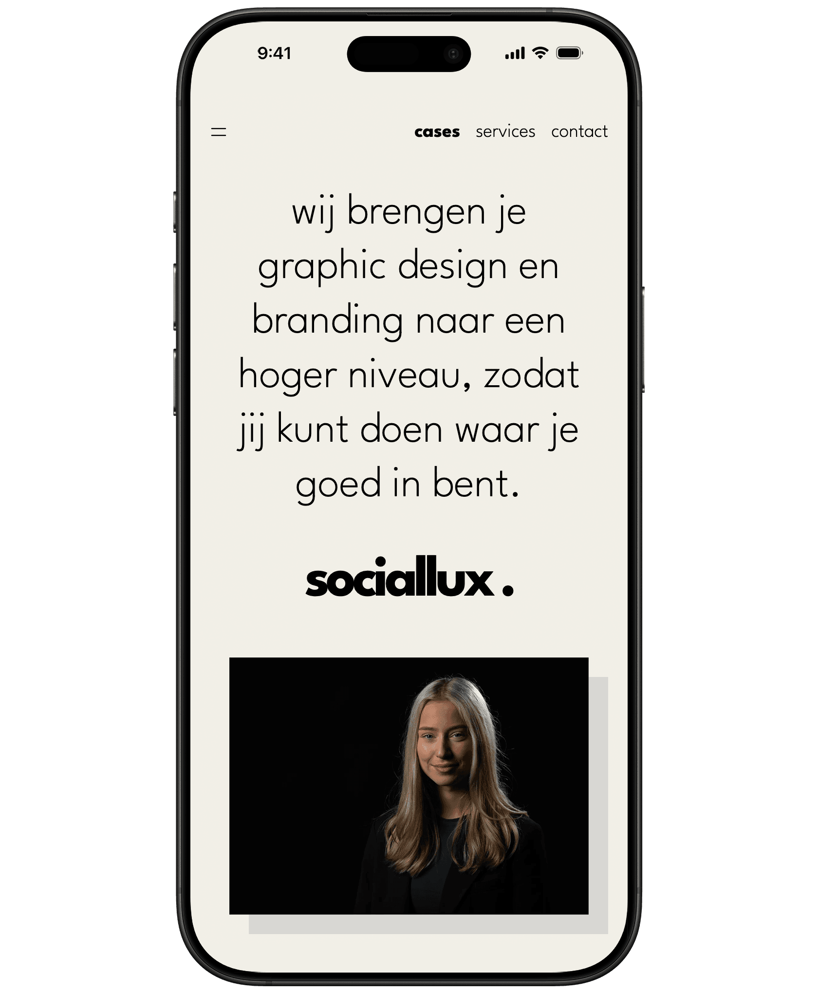 SOCIALLUX. - Mobiele Homepage
